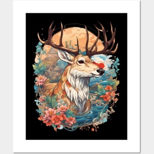 Deer Design Posters and Art